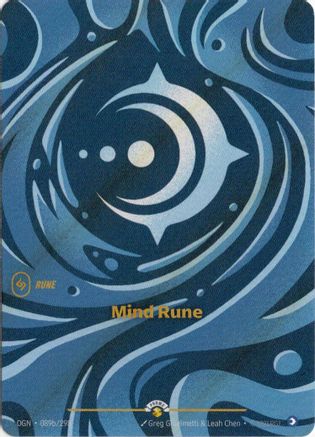 Mind Rune (089b/298) - Riftbound Organized Play Promotional Cards Foil - Riftbound Organized Play Promotional Cards - Card Brawlers | Quebec | Canada |
