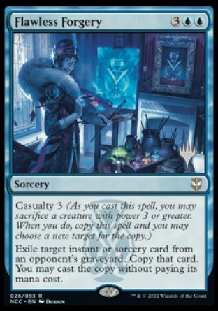 Flawless Forgery (Promo Pack) [Streets of New Capenna Commander Promos] - Magic: The Gathering - Card Brawlers | Quebec | Canada |