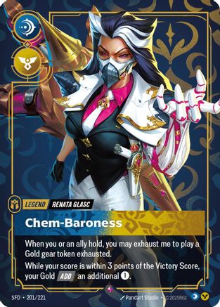 Renata Glasc - Chem-Baroness (201/221) - Spiritforged Foil - Spiritforged - Card Brawlers | Quebec | Canada |