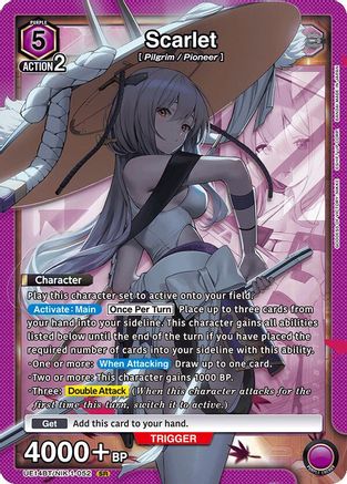 Scarlet (052) (UE14BT/NIK-1-052) - UE14BT GODDESS OF VICTORY NIKKE Foil