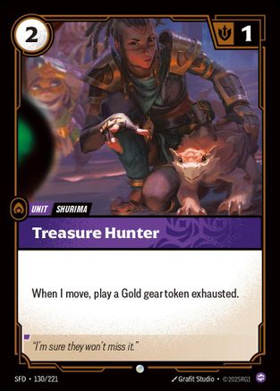 Treasure Hunter (130/221) - Spiritforged - Spiritforged - Card Brawlers | Quebec | Canada |