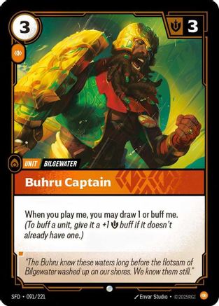 Buhru Captain (091/221) - Spiritforged Foil - Spiritforged - Card Brawlers | Quebec | Canada |
