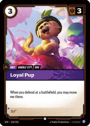 Loyal Pup (126/221) - Spiritforged - Spiritforged - Card Brawlers | Quebec | Canada |