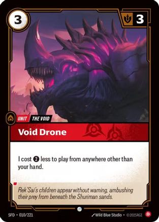 Void Drone (010/221) - Spiritforged - Spiritforged - Card Brawlers | Quebec | Canada |