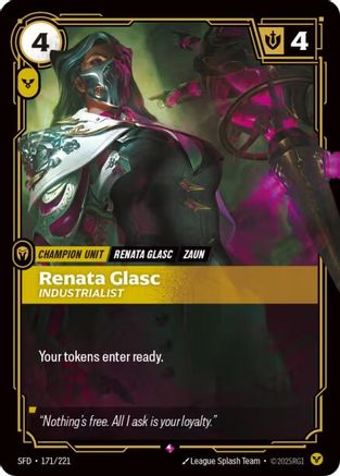 Renata Glasc (171/221) - Spiritforged Foil - Spiritforged - Card Brawlers | Quebec | Canada |