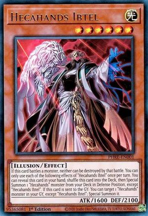 Hecahands Ibtel [PHRE-EN001] Ultra Rare - Phantom Revenge - Card Brawlers | Quebec | Canada |