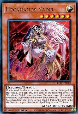Hecahands Yadel [PHRE-EN002] Ultra Rare - Phantom Revenge - Card Brawlers | Quebec | Canada |