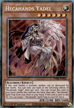 Hecahands Yadel [PHRE-EN002] Collector's Rare - Phantom Revenge - Card Brawlers | Quebec | Canada |