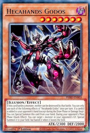 Hecahands Godos [PHRE-EN003] Rare - Phantom Revenge - Card Brawlers | Quebec | Canada |