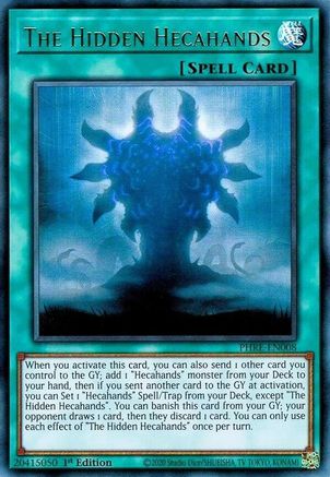 The Hidden Hecahands [PHRE-EN008] Ultra Rare - Phantom Revenge - Card Brawlers | Quebec | Canada |