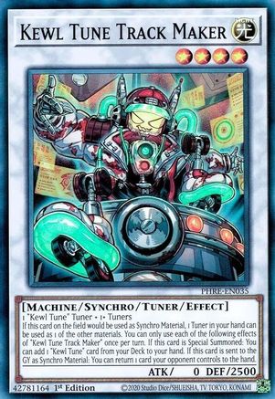 Kewl Tune Track Maker [PHRE-EN035] Super Rare - Phantom Revenge - Card Brawlers | Quebec | Canada |