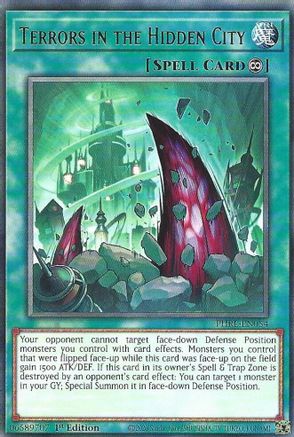 Terrors in the Hidden City [PHRE-EN054] Rare - Phantom Revenge - Card Brawlers | Quebec | Canada |