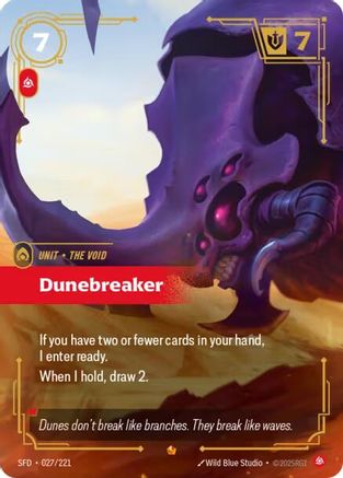 Dunebreaker (027/221) - Spiritforged Foil - Spiritforged - Card Brawlers | Quebec | Canada |