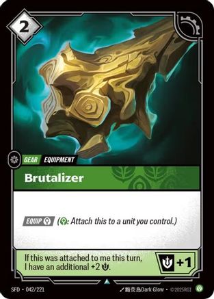 Brutalizer (042/221) - Spiritforged Foil - Spiritforged - Card Brawlers | Quebec | Canada |