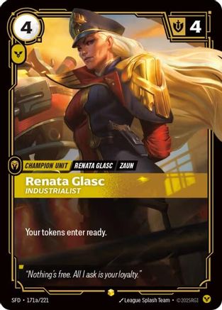 Renata Glasc - Industrialist (Alternate Art) (171a/221) - Spiritforged Foil - Spiritforged - Card Brawlers | Quebec | Canada |