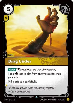 Drag Under (164/221) - Spiritforged - Spiritforged - Card Brawlers | Quebec | Canada |