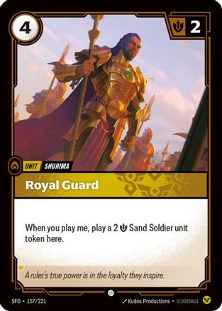Royal Guard (157/221) - Spiritforged - Spiritforged - Card Brawlers | Quebec | Canada |