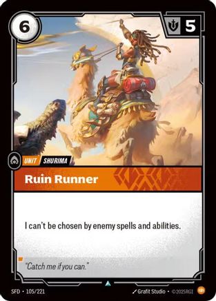 Ruin Runner (105/221) - Spiritforged - Spiritforged - Card Brawlers | Quebec | Canada |