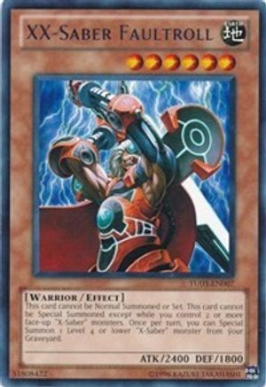 XX-Saber Faultroll [TU03-EN007] Rare - Yu-Gi-Oh! - Card Brawlers | Quebec | Canada |