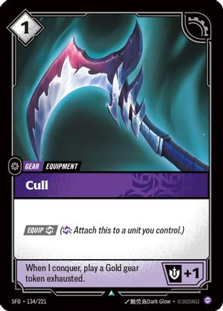 Cull (134/221) - Spiritforged Foil - Spiritforged - Card Brawlers | Quebec | Canada |