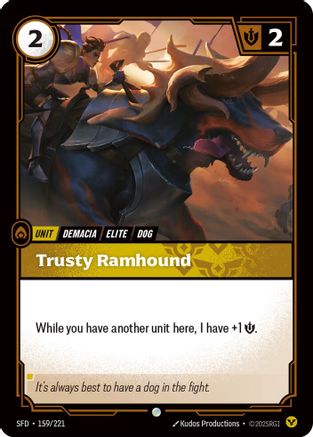 Trusty Ramhound (159/221) - Spiritforged - Spiritforged - Card Brawlers | Quebec | Canada |