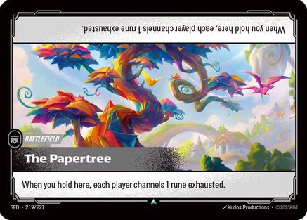The Papertree (219/221) - Spiritforged Foil - Spiritforged - Card Brawlers | Quebec | Canada |