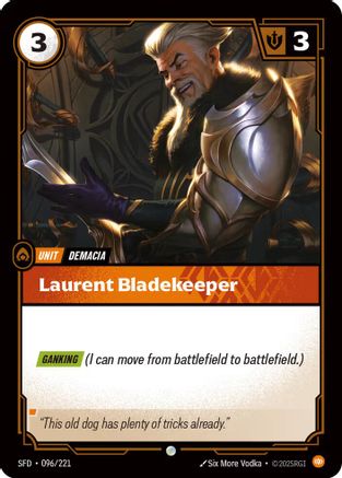 Laurent Bladekeeper (096/221) - Spiritforged Foil - Spiritforged - Card Brawlers | Quebec | Canada |