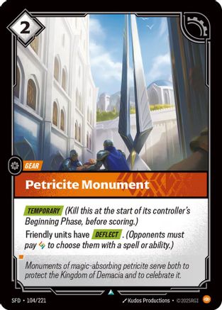 Petricite Monument (104/221) - Spiritforged - Spiritforged - Card Brawlers | Quebec | Canada |