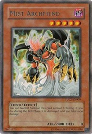 Mist Archfiend [TU02-EN009] Rare - Yu-Gi-Oh! - Card Brawlers | Quebec | Canada |