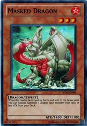 Masked Dragon [TU06-EN003] Super Rare - Yu-Gi-Oh! - Card Brawlers | Quebec | Canada |