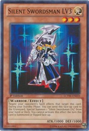 Silent Swordsman LV3 [LCYW-EN033] Common - Yu-Gi-Oh! - Card Brawlers | Quebec | Canada |