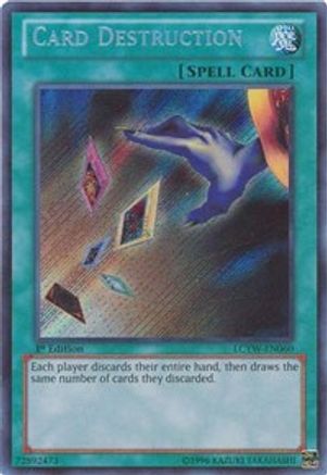 Card Destruction [LCYW-EN060] Secret Rare - Yu-Gi-Oh! - Card Brawlers | Quebec | Canada |