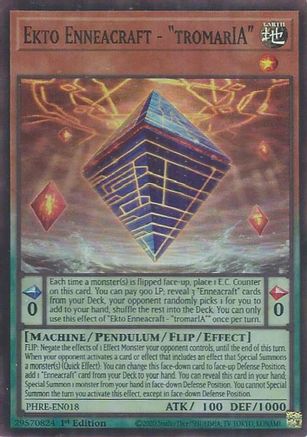 Ekto Enneacraft - "tromarIA" [PHRE-EN018] Super Rare - Phantom Revenge - Card Brawlers | Quebec | Canada |