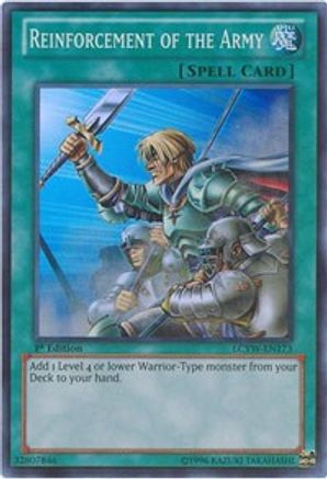 Reinforcement of the Army [LCYW-EN173] Super Rare - Yu-Gi-Oh! - Card Brawlers | Quebec | Canada |