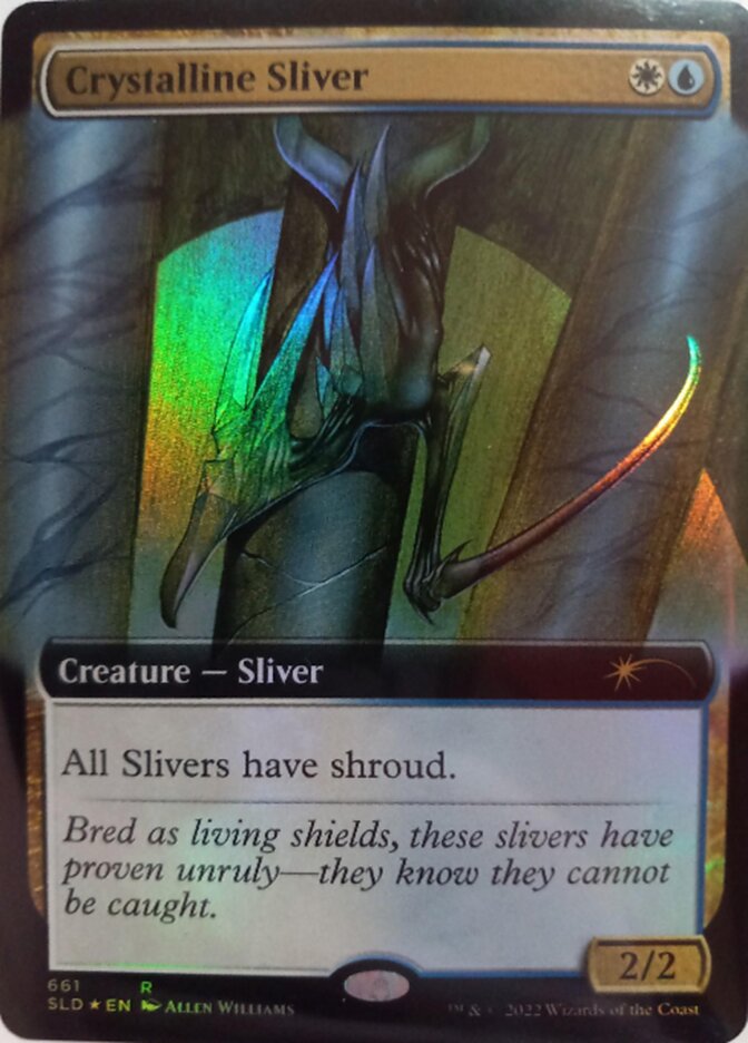 Crystalline Sliver (Extended Art) [Secret Lair Drop Promos] - Magic: The Gathering - Card Brawlers | Quebec | Canada |