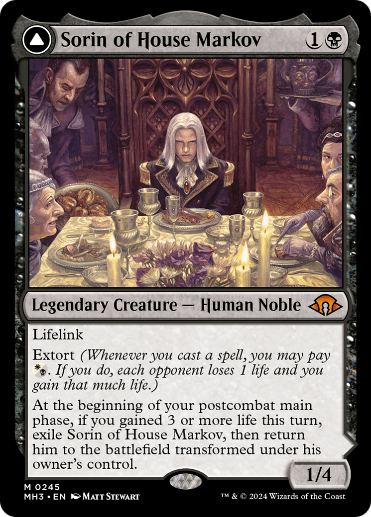 Sorin of House Markov // Sorin, Ravenous Neonate [Modern Horizons 3] - Magic: The Gathering - Card Brawlers | Quebec | Canada |