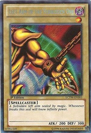Left Arm of the Forbidden One [LCYW-EN305] Secret Rare - Yu-Gi-Oh! - Card Brawlers | Quebec | Canada |