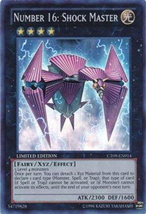 Number 16: Shock Master [CT09-EN014] Super Rare - Yu-Gi-Oh! - Card Brawlers | Quebec | Canada |