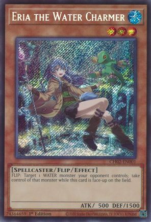 Eria the Water Charmer [CH02-EN001] Secret Rare - THE CHRONICLES DECK: Spirit Charmers (All-Foil Edition) - Card Brawlers | Quebec | Canada |