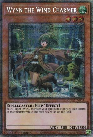 Wynn the Wind Charmer [CH02-EN003] Starlight Rare - THE CHRONICLES DECK: Spirit Charmers (All-Foil Edition) - Card Brawlers | Quebec | Canada |
