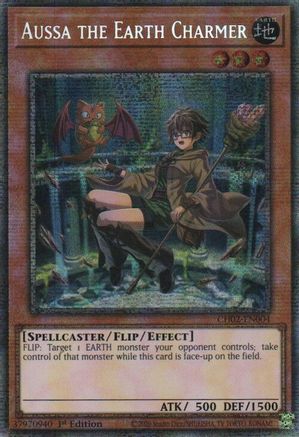 Aussa the Earth Charmer (Starlight Rare [CH02-EN004] Starlight Rare - THE CHRONICLES DECK: Spirit Charmers (All-Foil Edition) - Card Brawlers | Quebec | Canada |