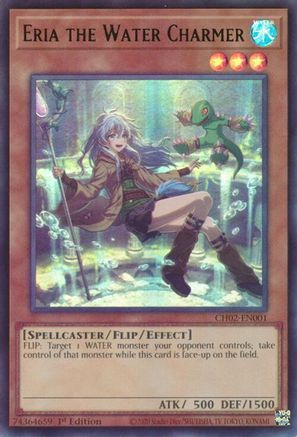 Eria the Water Charmer [CH02-EN001] Ultra Rare - THE CHRONICLES DECK: Spirit Charmers (All-Foil Edition) - Card Brawlers | Quebec | Canada |