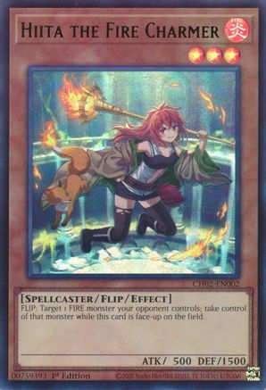 Hiita the Fire Charmer [CH02-EN002] Ultra Rare - THE CHRONICLES DECK: Spirit Charmers (All-Foil Edition) - Card Brawlers | Quebec | Canada |