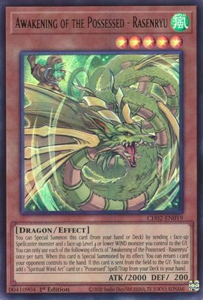 Awakening of the Possessed - Rasenryu [CH02-EN019] Ultra Rare - THE CHRONICLES DECK: Spirit Charmers (All-Foil Edition) - Card Brawlers | Quebec | Canada |