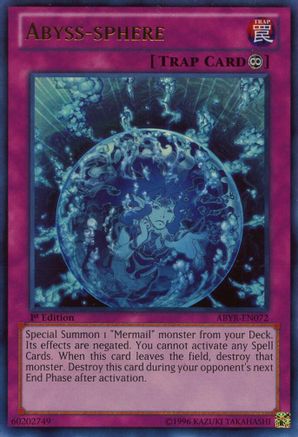 Abyss-sphere [ABYR-EN072] Ultra Rare - Yu-Gi-Oh! - Card Brawlers | Quebec | Canada |