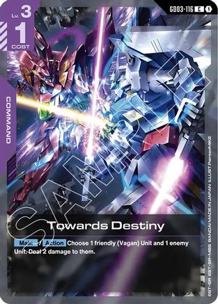 Towards Destiny (GD03-116) - Steel Requiem