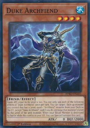 Duke Archfiend [BPRO-EN015] Common - Burst Protocol - Card Brawlers | Quebec | Canada |