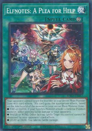 Elfnotes: A Plea for Help [BPRO-EN057] Common - Burst Protocol - Card Brawlers | Quebec | Canada |