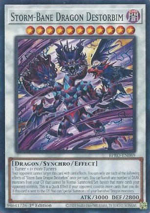 Storm-Bane Dragon Destorbim [BPRO-EN089] Common - Burst Protocol - Card Brawlers | Quebec | Canada |