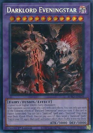 Darklord Eveningstar [BPRO-EN036] Secret Rare - Burst Protocol - Card Brawlers | Quebec | Canada |